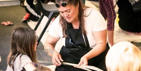 Waikato Museum Waitangi Day weavers 576x290