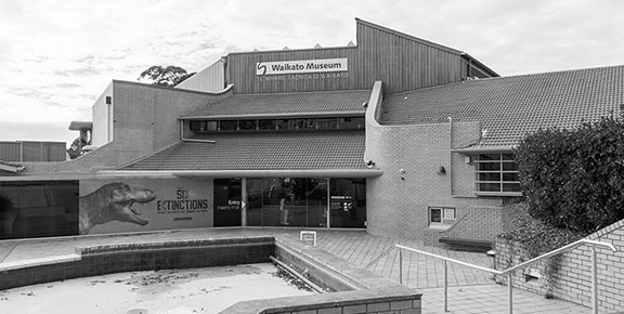 Waikato Museum exterior July2024