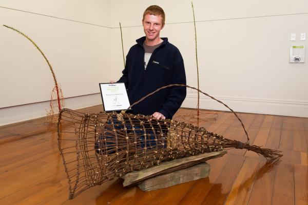 Winner Nick Elliot with Rustic Hinaki