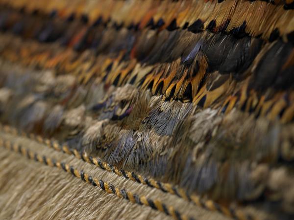 Detail Kahuhuruhuru cloak Dame Rangimarie Hetet Hetet Te Kanawa Collection Waikato Museum Te Whare Taonga o Waikato 3